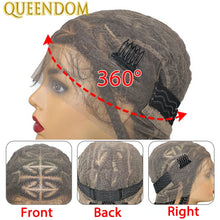 Load image into Gallery viewer, Heart Braided Synthetic Wig
