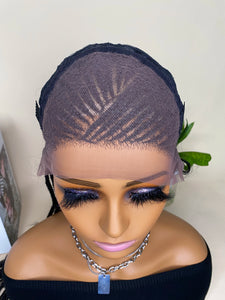 Cornrow Wig Synthetic Wigs Lace Front