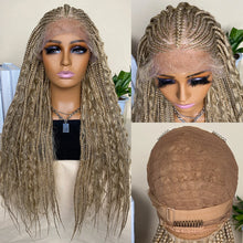 Load image into Gallery viewer, Lace Front Wigs goddess Synthetic Lace Front Wigs Braided
