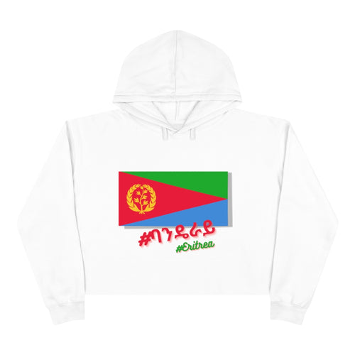 Banderay Eritrea Crop Hoodie