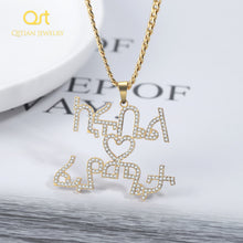 Load image into Gallery viewer, Custom  Diamonte necklace